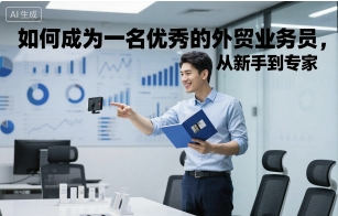 如何成为一名优秀的外贸业务员，从新手到专家-知芽创业社