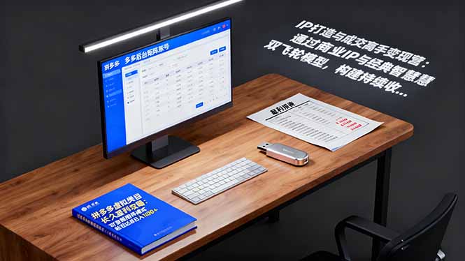 IP打造与成交高手变现营:通过商业IP+经典智慧双飞轮模型 构建持续收钱系统-知芽创业社