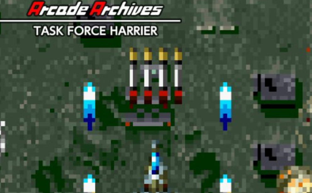 《街机档案：鹞鹰战机 Arcade Archives TASK FORCE HARRIER》Switch英文版NSP下载-知芽创业社