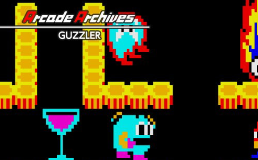 《街机：酒鬼小精灵 Arcade Archives GUZZLER》Switch英文版NSP下载-知芽创业社