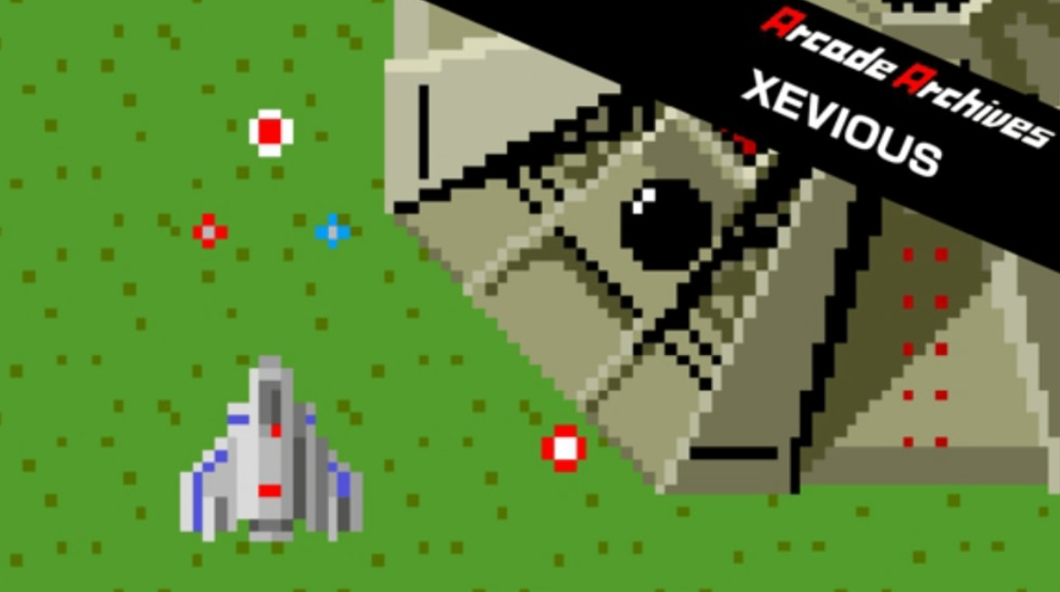 《街机：铁板阵 Arcade Archives XEVIOUS》Switch英文版NSP下载-知芽创业社