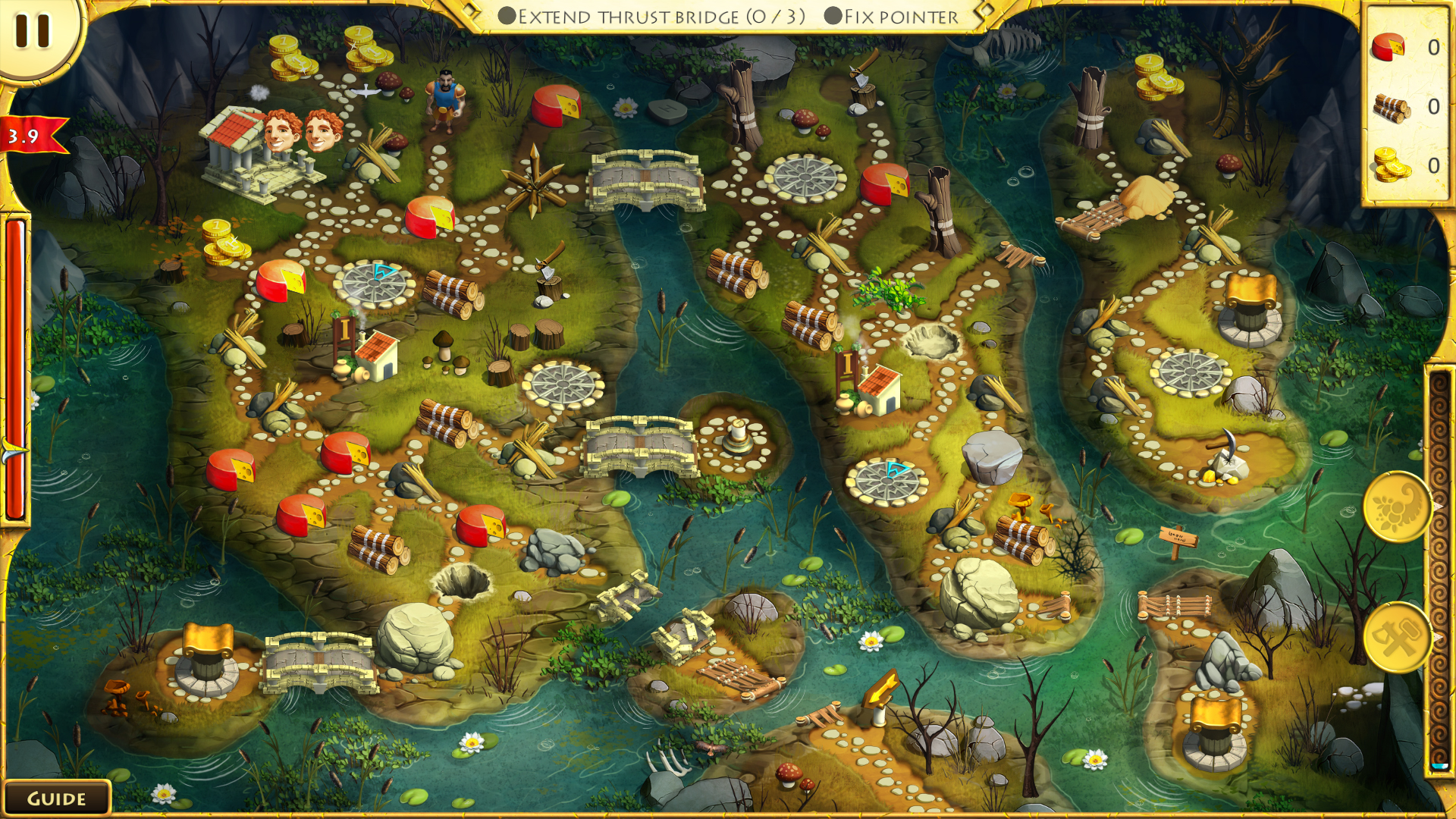 《大力神的十二个劳工4：自然之神 12 Labours of Hercules IV Mother Nature》Switch英文版NSP下载-知芽创业社