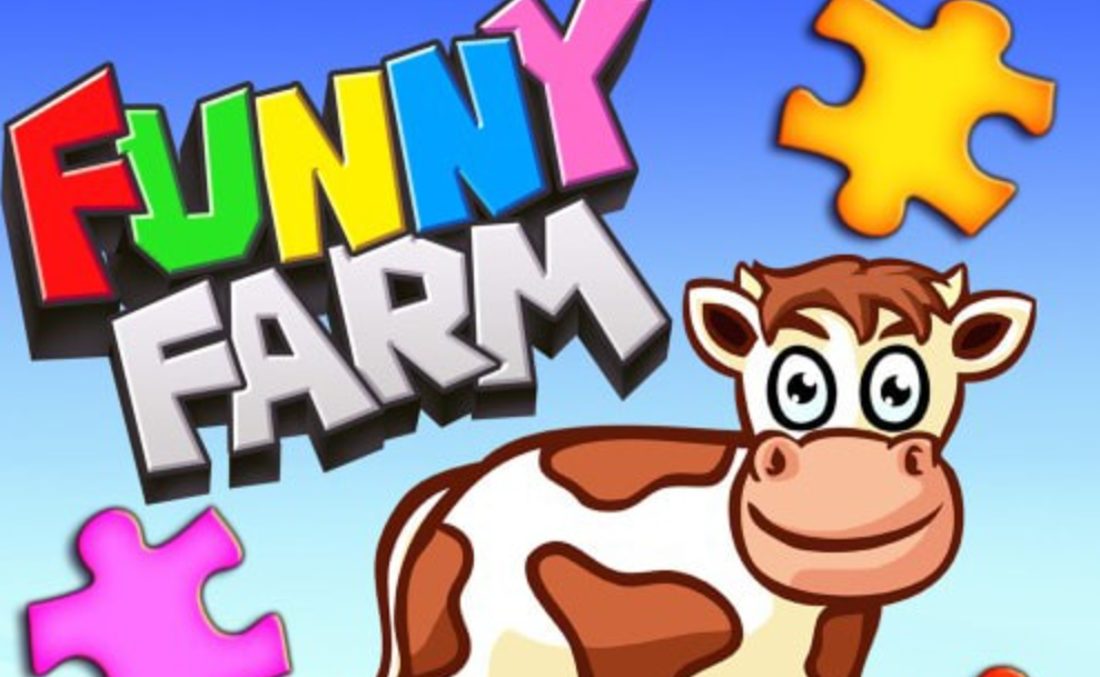 《儿童和幼儿的有趣农场动物拼图游戏 Funny Farm Animal Jigsaw Puzzle Game for Kids and Toddlers》Switch中文版NSP下载-知芽创业社