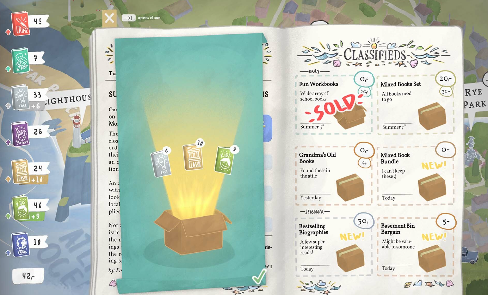 switch游戏《小小书店 Tiny Bookshop》美版中文+1.0.4补丁NSZ下载-知芽创业社