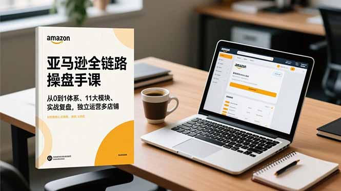 亚马逊全链路操盘手课，从0到1体系、11大模块、实战复盘，独立运营多店铺-知芽创业社
