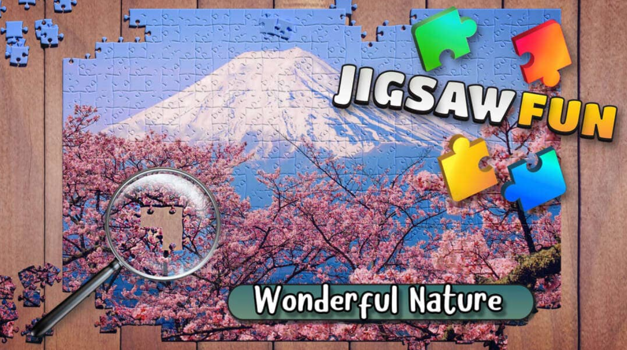 《拼图乐趣：奇妙的大自然 Jigsaw Fun Wonderful Nature》Switch中文版NSP下载-知芽创业社