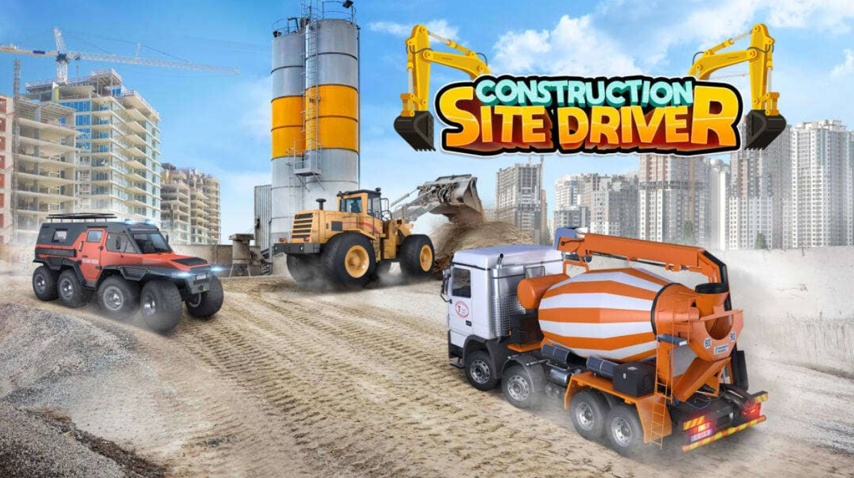 《建筑工地司机 Construction Site Driver》Switch英文版NSZ下载-知芽创业社