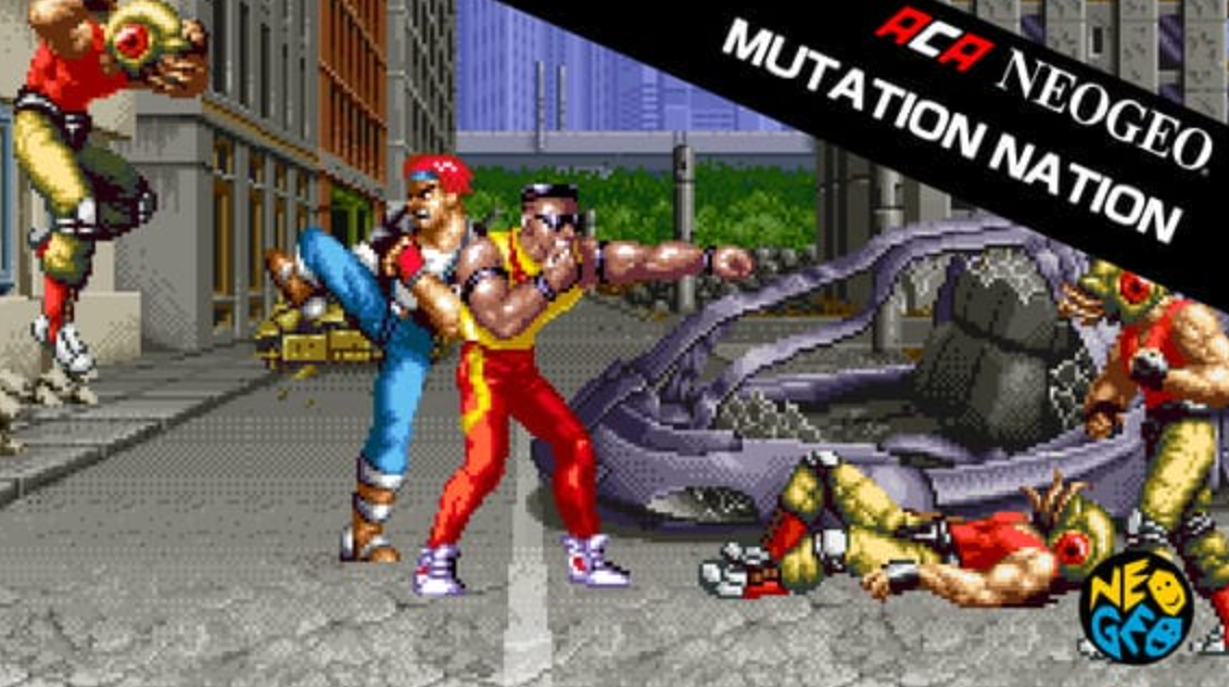《街机：异变之路 ACA NEOGEO MUTATION NATION》Switch英日文版NSP下载-知芽创业社