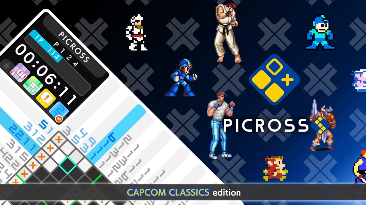 绘图方块S CAPCOM经典特别版丨PICROSS S CAPCOM CLASSICS edition-知芽创业社