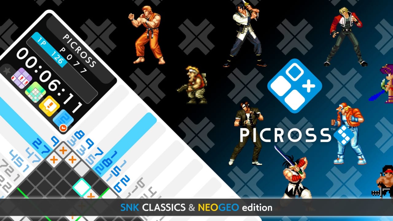 绘图方块S SNK经典＆NEOGEO丨PICROSS S SNK CLASSICS ＆ NEOGEO edition-知芽创业社