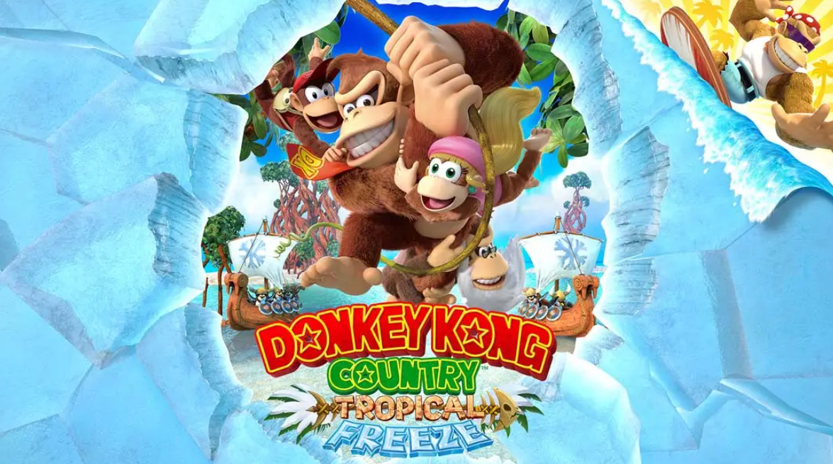 《大金刚：热带寒流 Donkey Kong Country: Tropical Freeze》Switch英文版NSP下载 – 含1.0.2补丁-知芽创业社