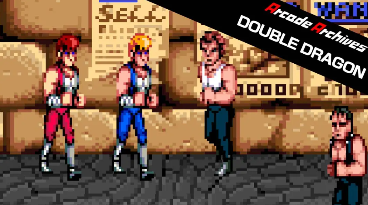 《街机档案：双截龙1 Arcade Archives DOUBLE DRAGON》Switch英文版NSP下载 – 含1.0..0补丁-知芽创业社