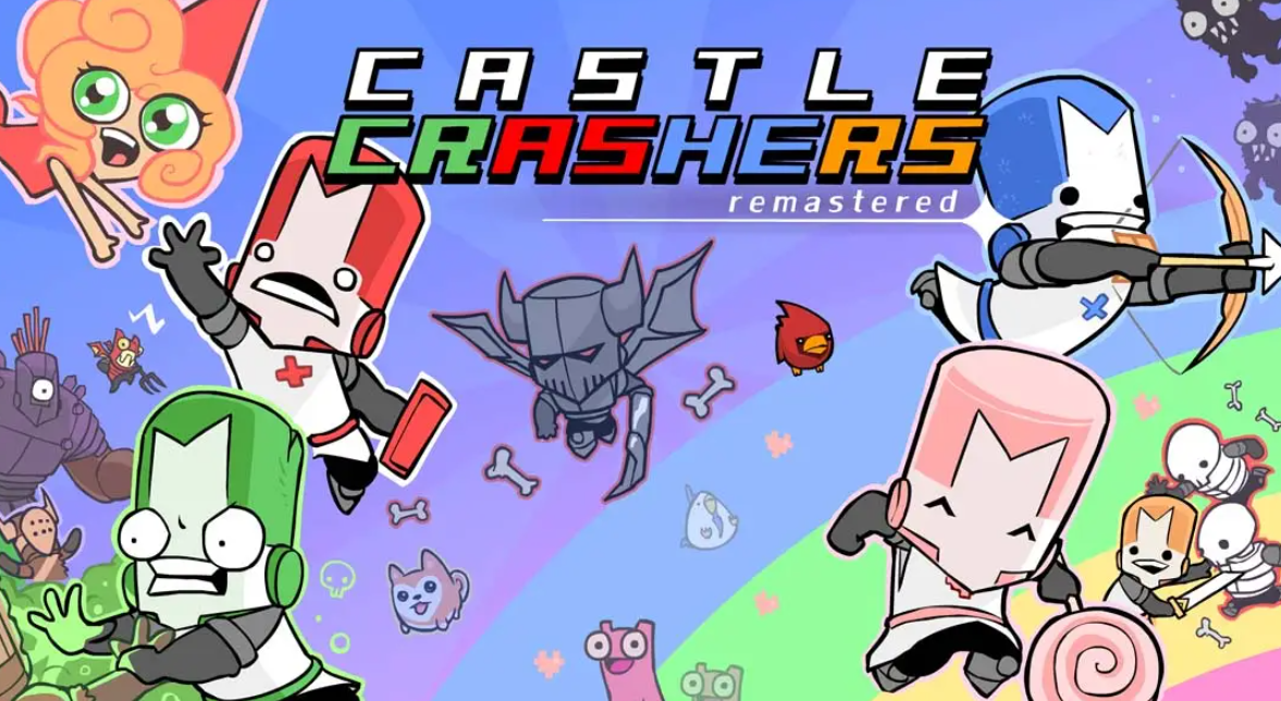 《城堡毁灭者 重置版 Castle Crashers Remastered》Switch美版中文NSP下载 – 含1.0.7补丁-知芽创业社