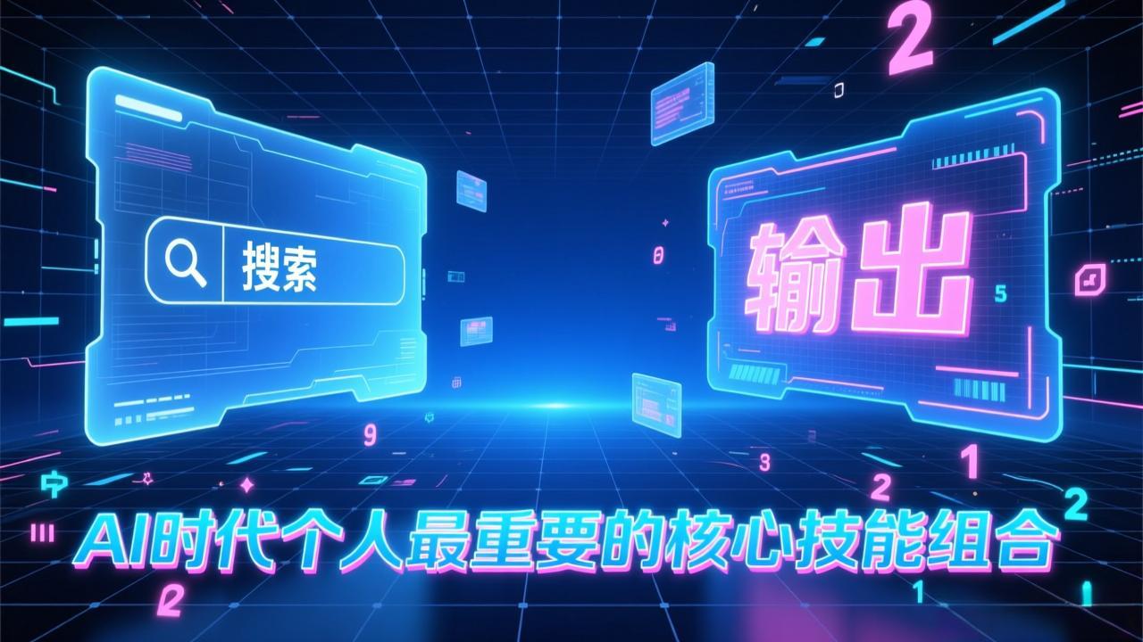 付费文章：AI时代个人最重要的核心技能组合：“输出能力”和“搜索能力”-知芽创业社