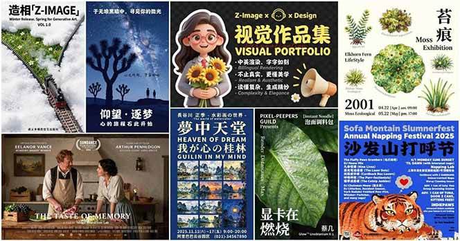 图片[3]-Z-Image – 逼真照片级文生图神器 WebUI+ComfyUI工作流 一键整合包-知芽创业社