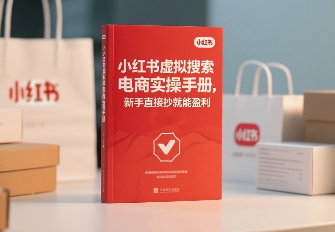 小红书​⁠‬​​⁠​‌​‬​⁠​‬‍‍‌​​​‬‌‍⁠​​​‌​⁠⁠​‬​​‬​​​​‌​‍虚拟搜索电商实操手册，新手直接抄就能盈利-知芽创业社