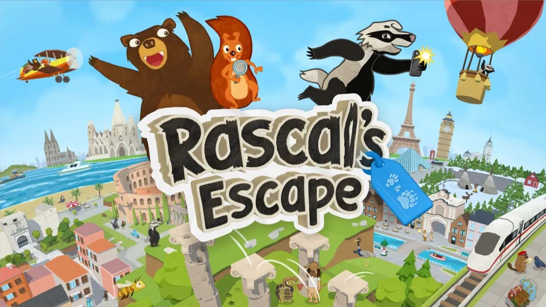 【美版】捣蛋鬼的逃脱 .Rascal’s Escape 英语-知芽创业社