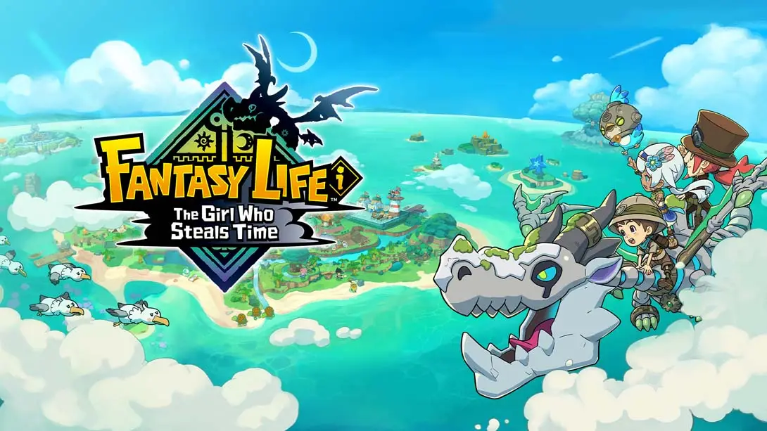 【美版】幻想生活ｉ 转圈圈的龙和偷取时间的少女 .FANTASY LIFE i: The Girl Who Steals Time 中文-小艾项目网