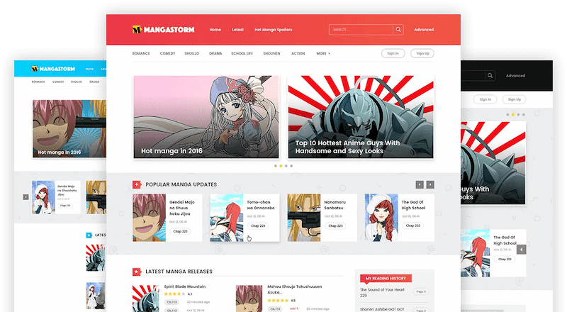 Madara 2.2.2.1主题源码 | 响应式WordPress漫画小说主题模板-知芽创业社