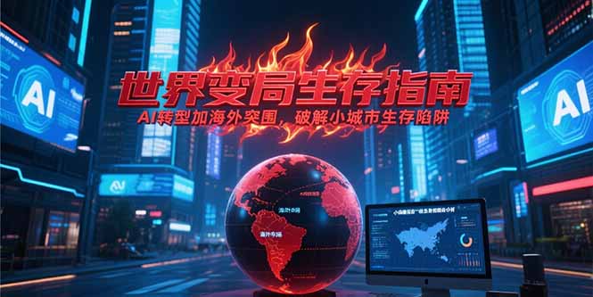 付费文章《世界变局生存指南，AI转型加海外突围，破解小城市生存陷阱》-知芽创业社