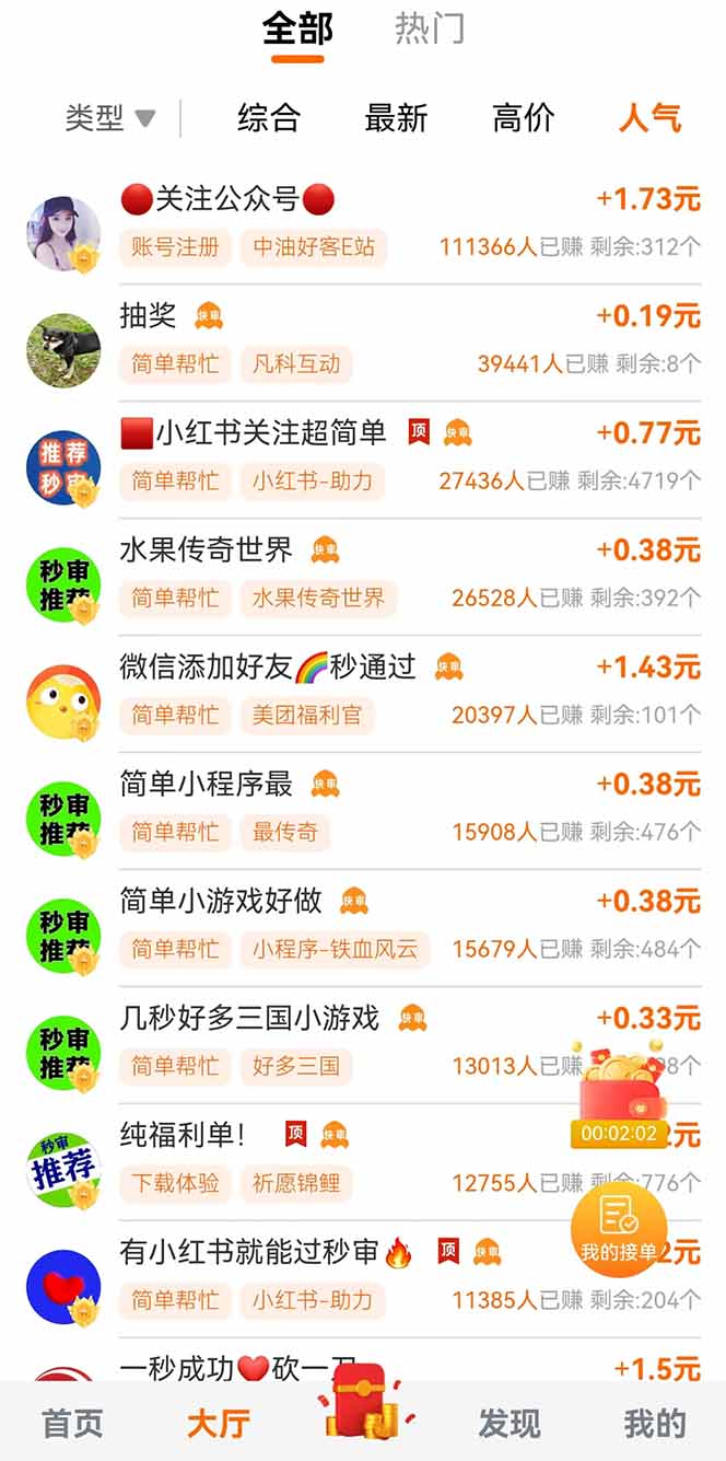 零撸小项目免费分享 点赞助力 无任何门槛 手机随时可做  单日收益200＋-知芽创业社