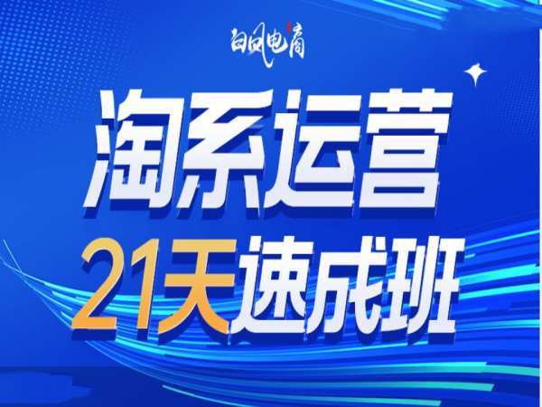 淘系运营21天速成班35期，年前最后一波和2025方向-知芽创业社