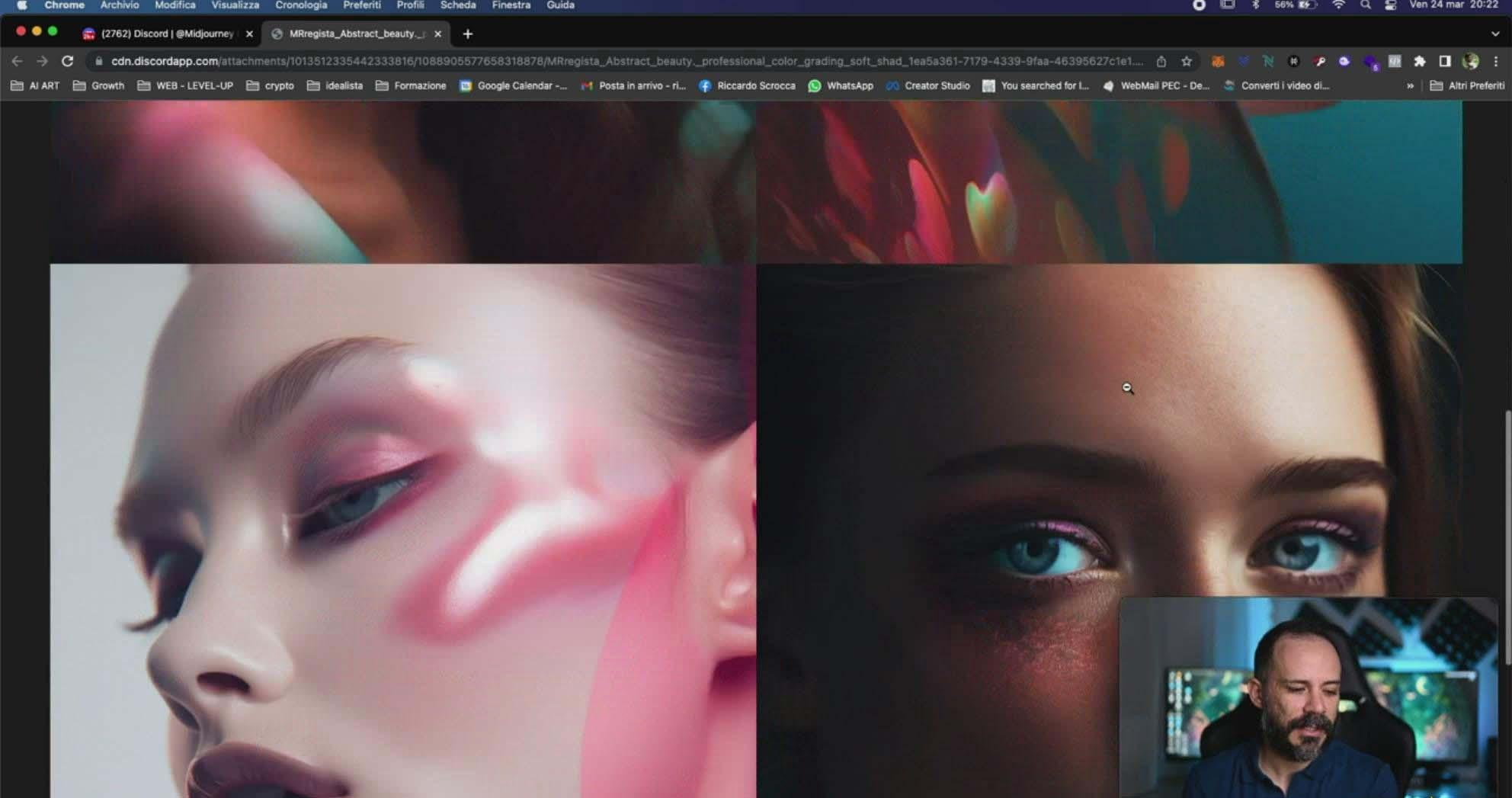 图片[5]-Midjourney AI人工智能创建和销售令人惊叹的海报教程-10节课-中英字幕-知芽创业社