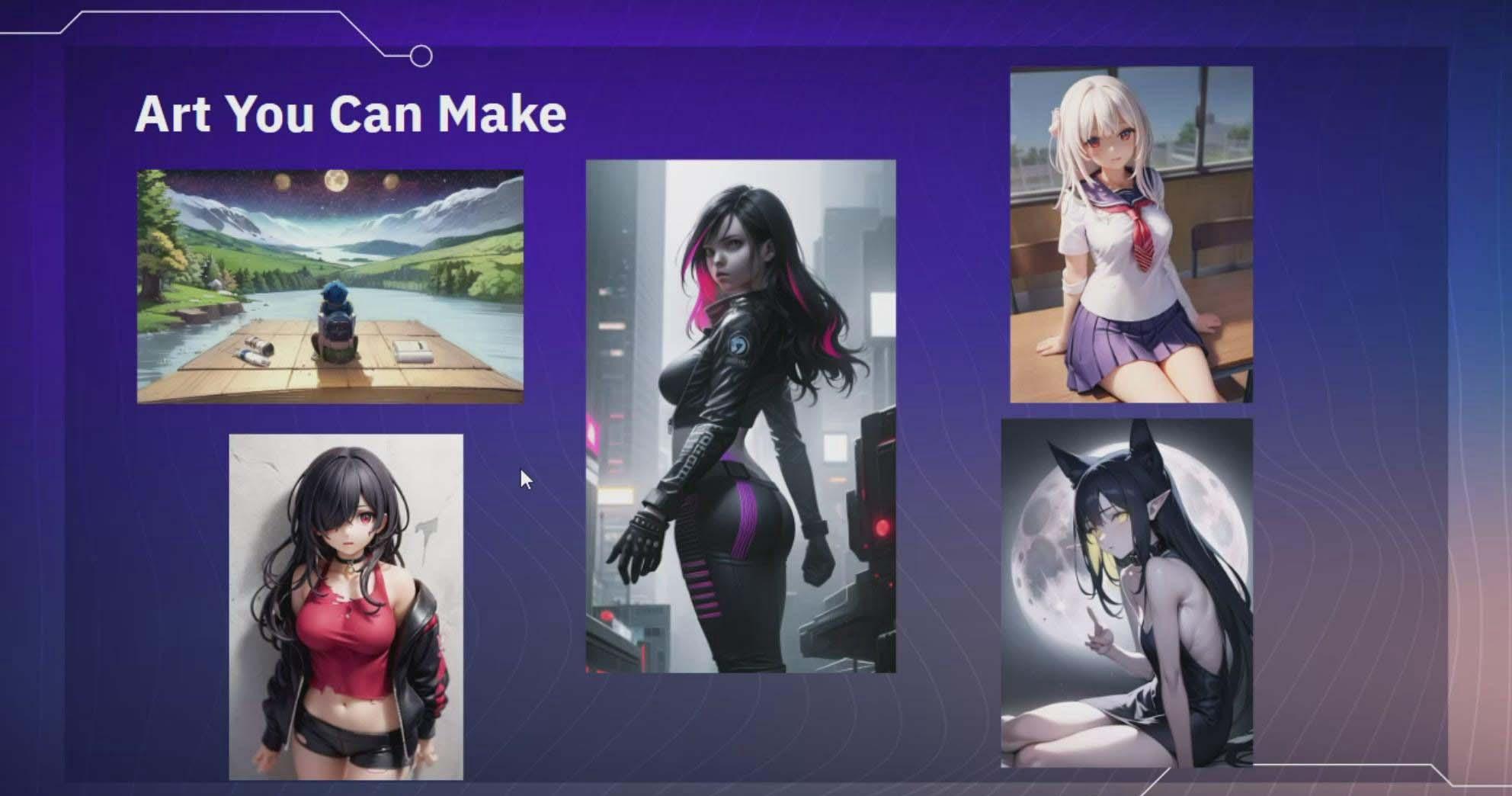 图片[2]-利用Stable Diffusion AI人工智能生成动漫艺术分步教程-14节课-中英字幕-知芽创业社