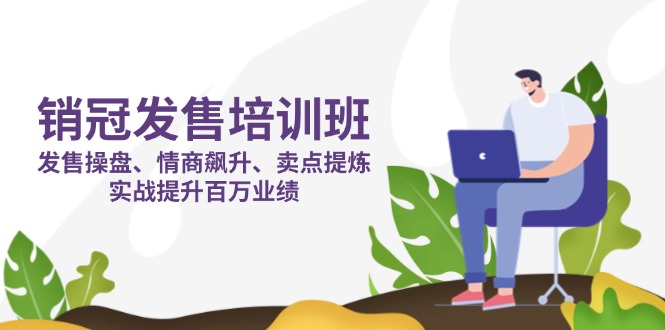 销冠 发售培训班：发售 操盘+情商 飙升+卖点 提炼，实战提升百万业绩-小艾项目网