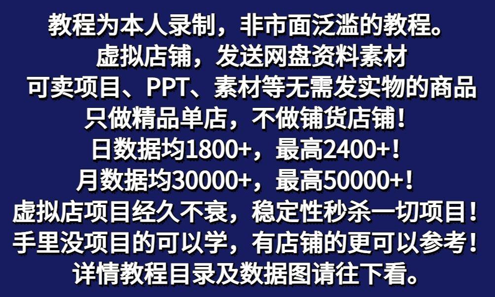 图片[2]-拼多多虚拟电商训练营月入50000+你也行，暴利稳定长久，副业首选-知芽创业社