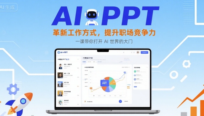 AI+PPT：革新工作方式，提升职场竞争力，一课带你打开 AI 世界的大门-知芽创业社