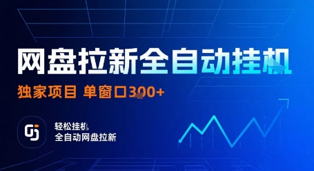 网盘拉新全自动挂G，独家技术，操作简单，自动完成拉新任务，单窗口3张【揭秘】-小艾项目网
