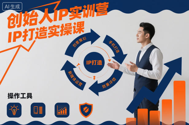 创始人IP实训营，IP打造实操课-知芽创业社