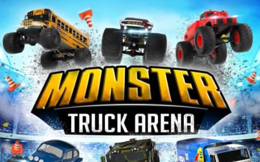 《怪物卡车竞技场 Monster Truck Arena》Switch英文版NSP下载-知芽创业社