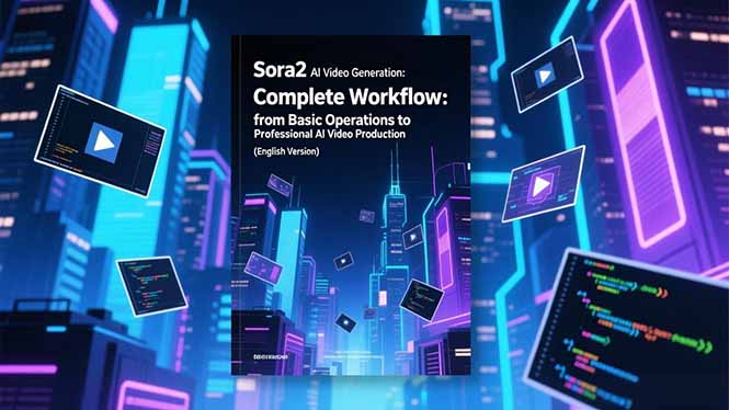 Sora2 AI视频生成的系统教程(英文版-知芽创业社