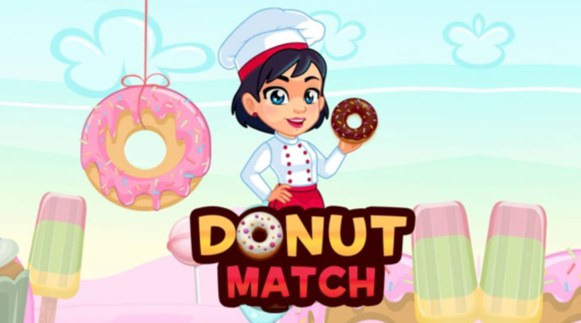 《甜甜圈消消乐 Donut Match》Switch英文版NSP下载-知芽创业社