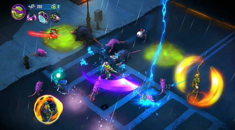 switch游戏《忍者神龟 斯普特林的命运 Teenage》美版中文+1.12.2补丁+2DLC-知芽创业社