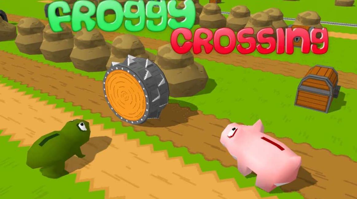 《蛙式穿越 Froggy Crossing》Switch英文版NSP下载-知芽创业社