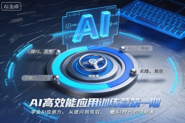 AI高效能应用训练营第一期，学会AI应用力，从提问到驾驭，做AI时代的领航者(更新)-知芽创业社