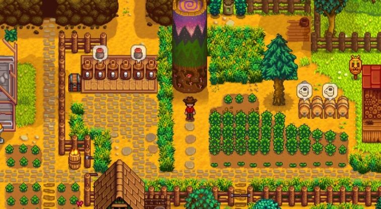 switch游戏《星露谷物语 Stardew Valley》美版中文+1.6.15.11补丁-知芽创业社