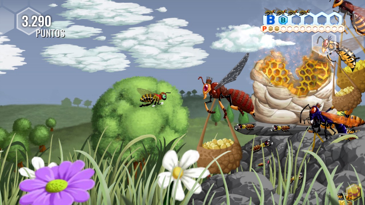 《蜜蜂：重装上阵 Beekyr Reloaded》Switch英文版NSP下载 – 含1.0.0补丁-知芽创业社