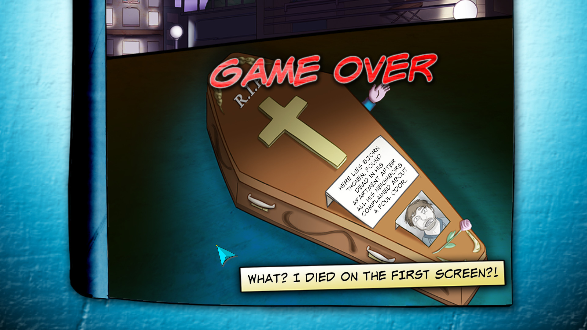 《德米特里：玩世不恭大冒险 Demetrios – The BIG Cynical Adventure》Switch英文版NSP下载 – 含1.0.1补丁-知芽创业社