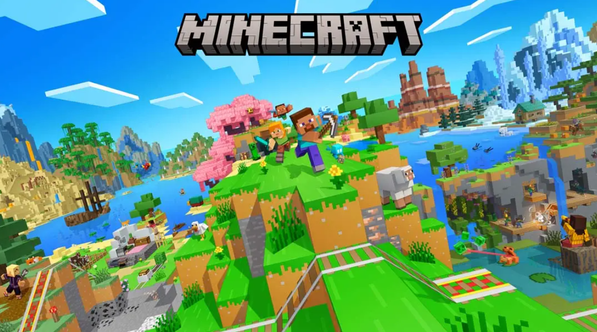 《我的世界 MineCraft》Switch美版中文NSP下载 – 含1.21.130补丁-知芽创业社