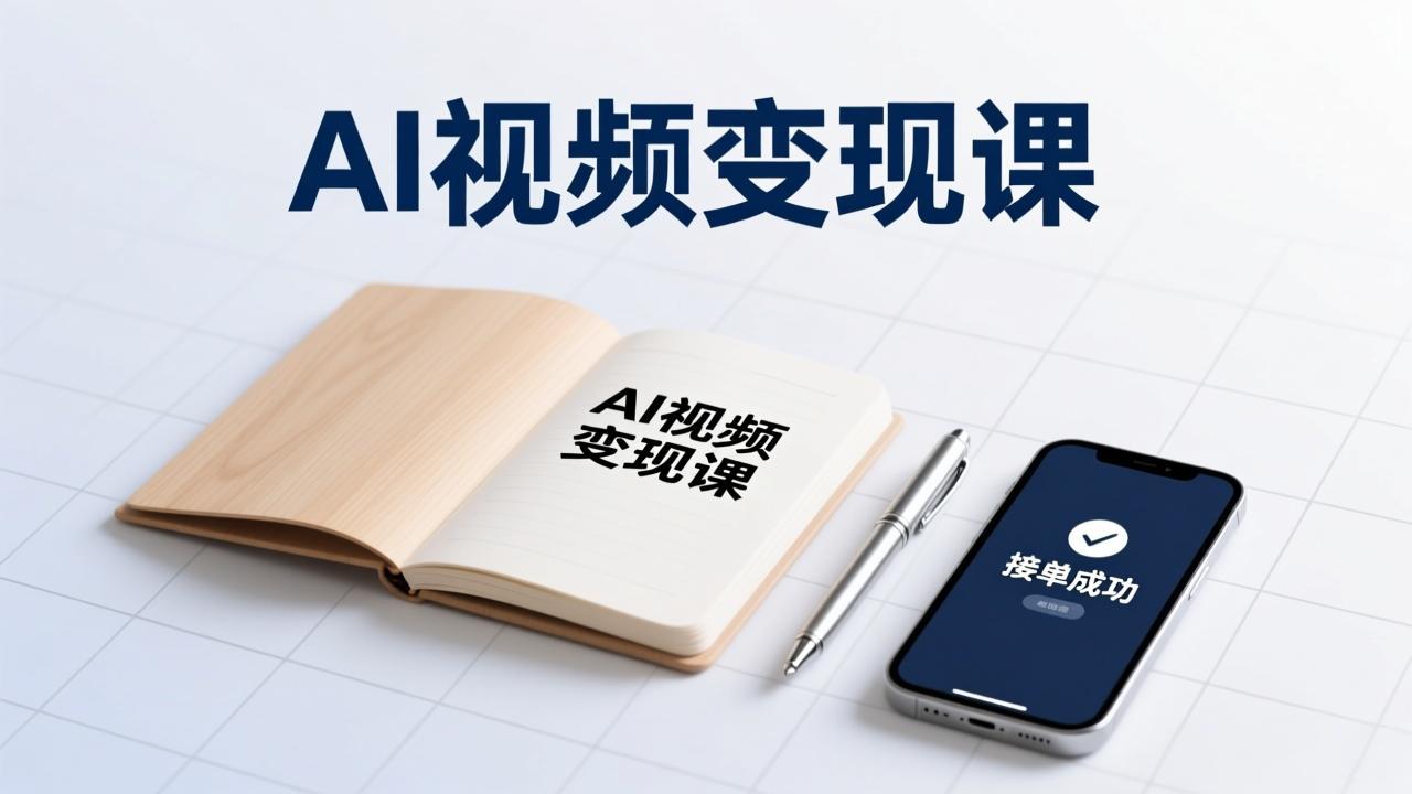 AI视频变现课，学完即可创作短片、接商单，实现副业增收，单项目报价可达千元-知芽创业社