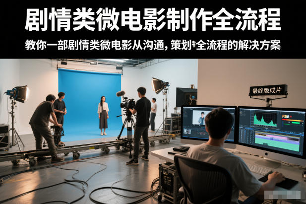 剧情类微电影制作全流程，教你一部剧情类微电影从沟通，策划到拍摄制作全流程的解决方案-知芽创业社