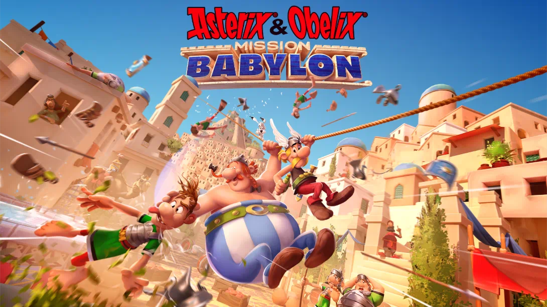 【美版】阿斯泰利克斯历险记 巴比伦任务 .Asterix & Obelix – Mission Babylon 英语-知芽创业社
