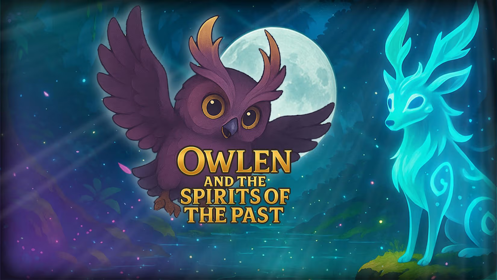 猫头鹰与过去的幽灵 .Owlen and the Spirits of the Past 英语-知芽创业社