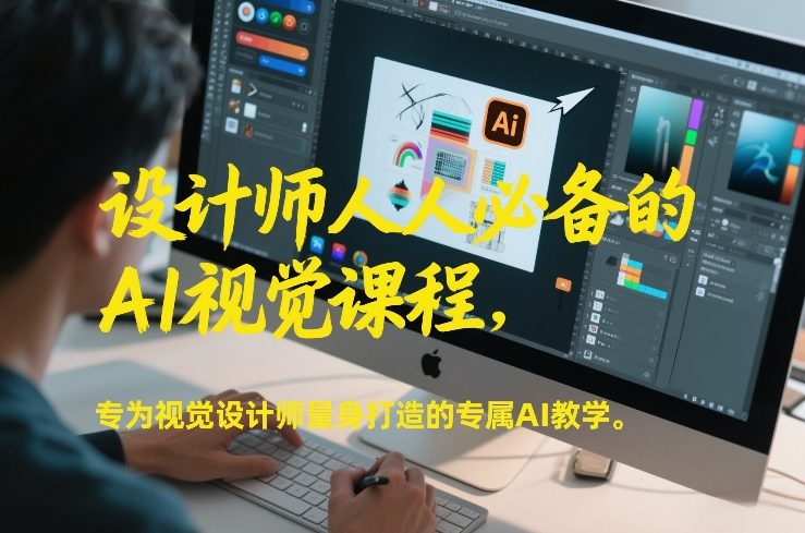 设计师人人必备的AI视觉课程，专为视觉设计师量身打造的专属AI教学-知芽创业社
