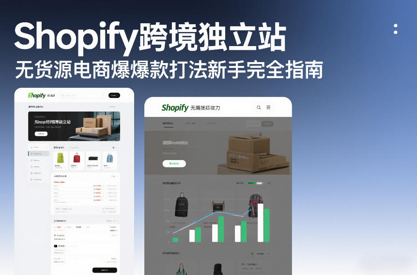 Shopify跨境独立站无货源电商爆款打法新手完全指南-知芽创业社