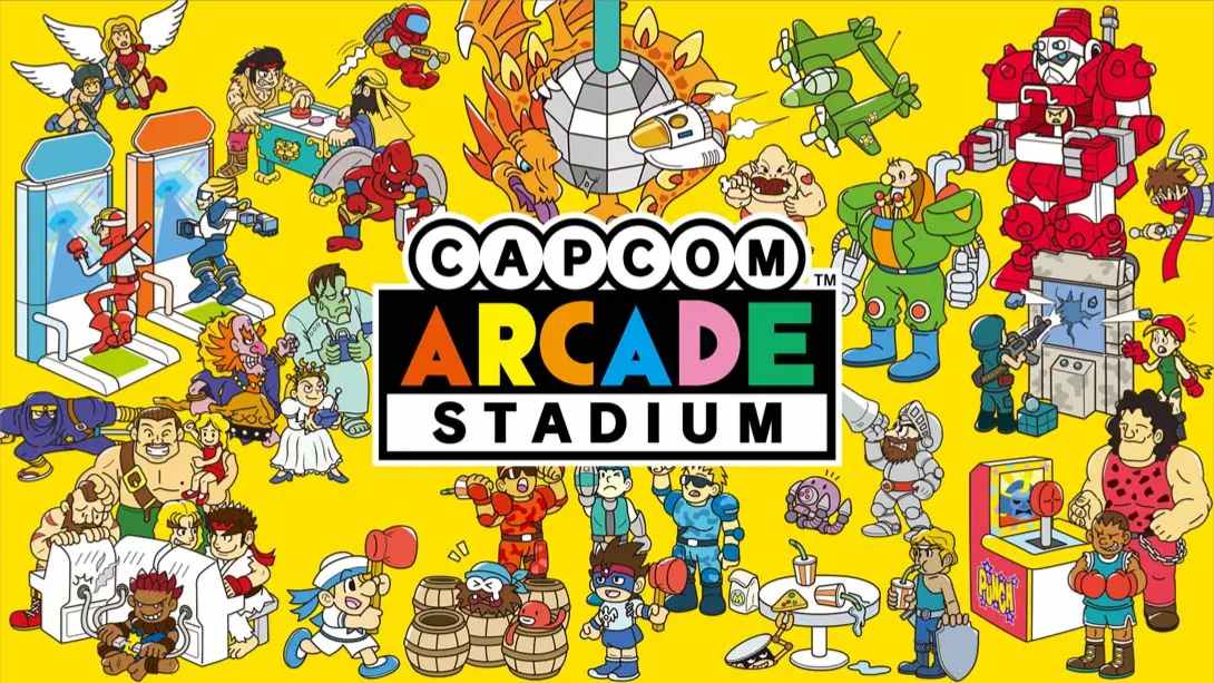 【美版】卡普空街机合集 Capcom Arcade Stadium 中文-知芽创业社